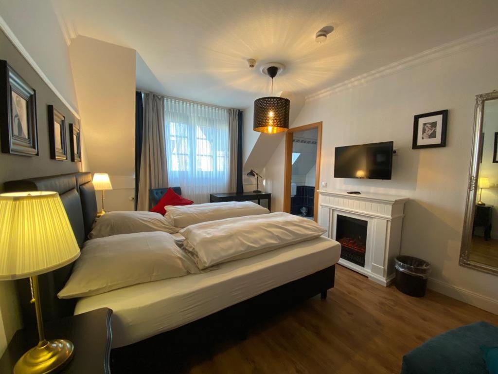 Hotel Niedersachsen Quakenbrück Esterno foto
