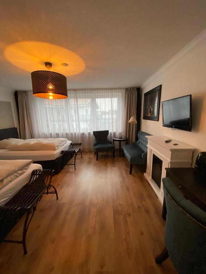 Hotel Niedersachsen Quakenbrück Esterno foto
